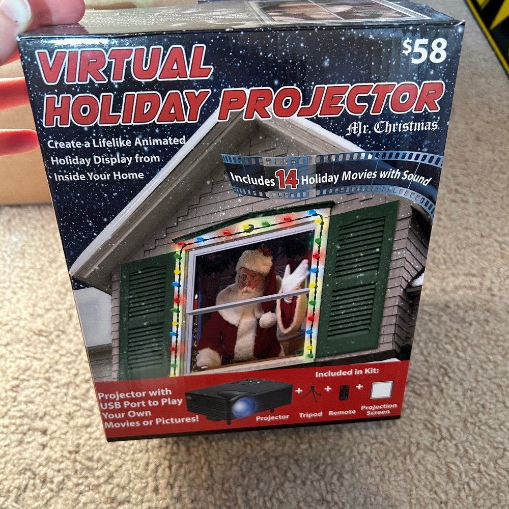 Mr. Christmas Virtual Holiday Projector